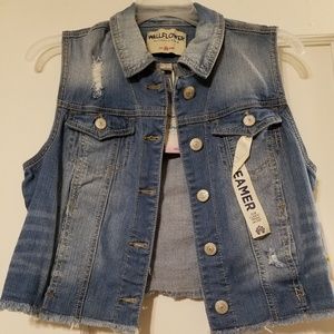Denim vest